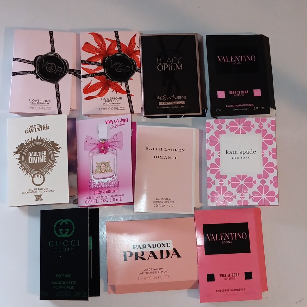 11 Perfume/Cologne Samples